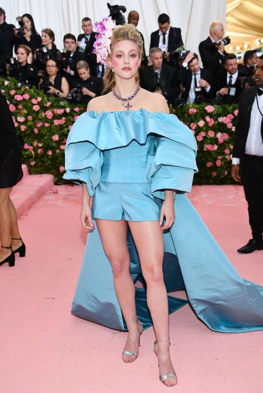LILI REINHART at 2019 Met Gala in New York 05/06/2019