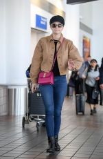 LILI REINHART at LAX Airport in Los Angeles 05/08/2019