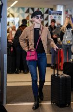 LILI REINHART at Los Angeles International Airport 05/08/2019