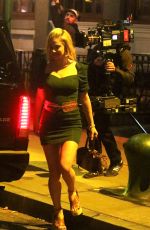 LILI REINHART on the Set of Hustlers in New York 05/02/2019