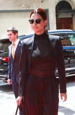 LILY ALDRIDGE Arrives at Mark Hotel in New York 05/06/2019