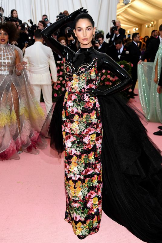LILY ALDRIDGE at 2019 Met Gala in New York 05/06/2019