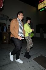 LILY ALLEN Leaves Delilah in West Hollywood 05/16/2019