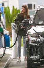 LILY COLLINS at a Gas Station in West Hollywood 05/09/2019