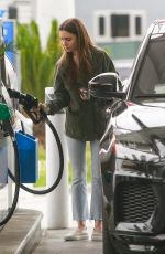 LILY COLLINS at a Gas Station in West Hollywood 05/09/2019