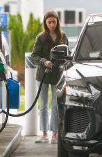 LILY COLLINS at a Gas Station in West Hollywood 05/09/2019
