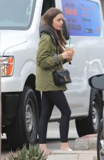 LILY COLLINS at Starbucks in West Hollywood 05/14/2019