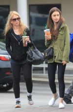 LILY COLLINS at Starbucks in West Hollywood 05/14/2019
