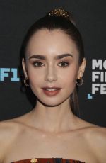 LILY COLLINS at Tolkien Screening at Montclair Film Festival in New Yersey 05/07/2019