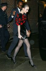 LILY COLLINS Night Out in New York 05/02/2019