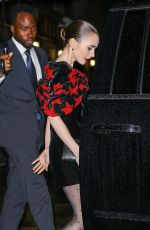 LILY COLLINS Night Out in New York 05/02/2019