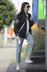 LILY COLLINS Out and About in Los Angeles 05/11/2019