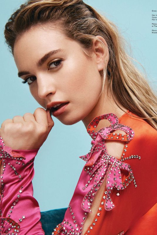 LILY JAMES in Boston Common Magazine, May 2019