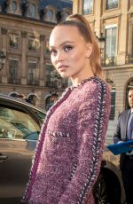 LILY-ROSE DEPP and VANESSA PARADIS at Chanel J12 Cocktail in Paris 05/02/2019