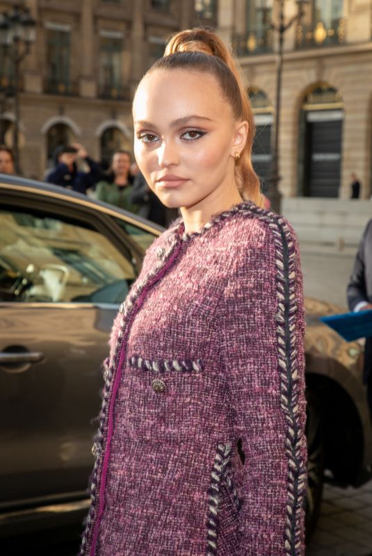 LILY-ROSE DEPP at Chanel J12 Cocktail in Paris 05/02/2019