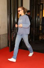 LILY-ROSE DEPP Leaves Mark Hotel in New York 05/07/2019