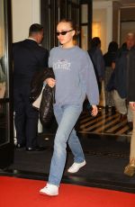 LILY-ROSE DEPP Leaves Mark Hotel in New York 05/07/2019