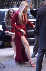 LINDSEY VONN Arrives at Four Seasons Hotel in New York 05/13/2019