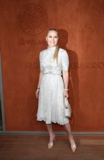 LINDSEY VONN at 2019 French Open Tennis at Roland Garros in Paris 05/30/2019