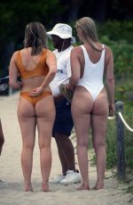 LINDSEY VONN in Swimsuit at a Beach in Miami 05/04/2019