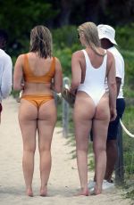 LINDSEY VONN in Swimsuit at a Beach in Miami 05/04/2019
