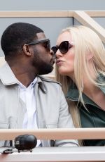 LINDSEY VONN Watching Serena Williams at Roland Garros 2019 French Open 05/30/2019