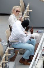 LINDSEY VONN Watching Serena Williams at Roland Garros 2019 French Open 05/30/2019
