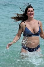 LISA APPLETON in Bikini at a Beach in Spain 05/14/2019