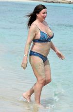 LISA APPLETON in Bikini at a Beach in Spain 05/14/2019