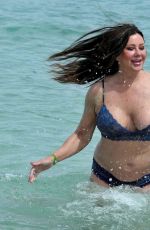 LISA APPLETON in Bikini at a Beach in Spain 05/14/2019