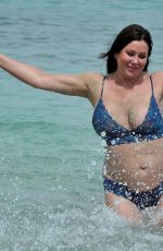 LISA APPLETON in Bikini at a Beach in Spain 05/14/2019