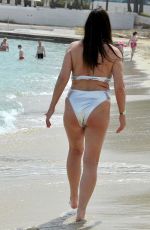 LISA APPLETON in Bikini on the Beach in Benidorm 05/12/2019