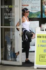 LISA RINNA Leaves Electric Soul Yoga in Studio City 05/18/2019