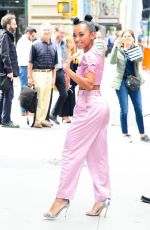 LOGAN BROWNING Arrives at Build Studios in New York 05/23/2019