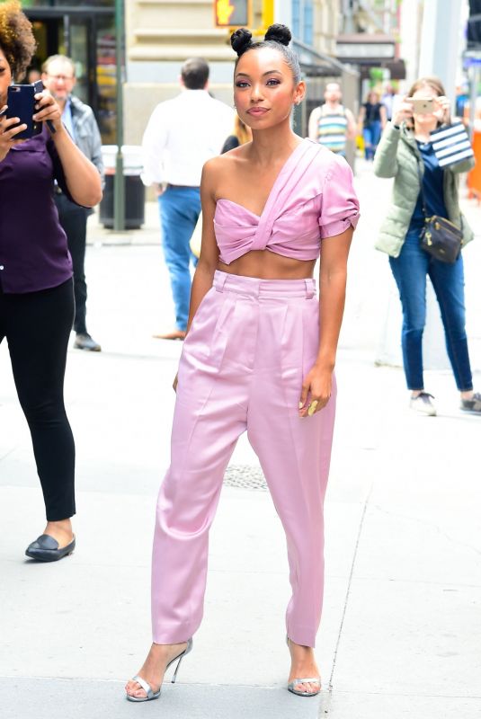 LOGAN BROWNING Arrives at Build Studios in New York 05/23/2019