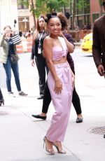 LOGAN BROWNING Arrives at Build Studios in New York 05/23/2019