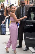 LOGAN BROWNING Arrives at Build Studios in New York 05/23/2019