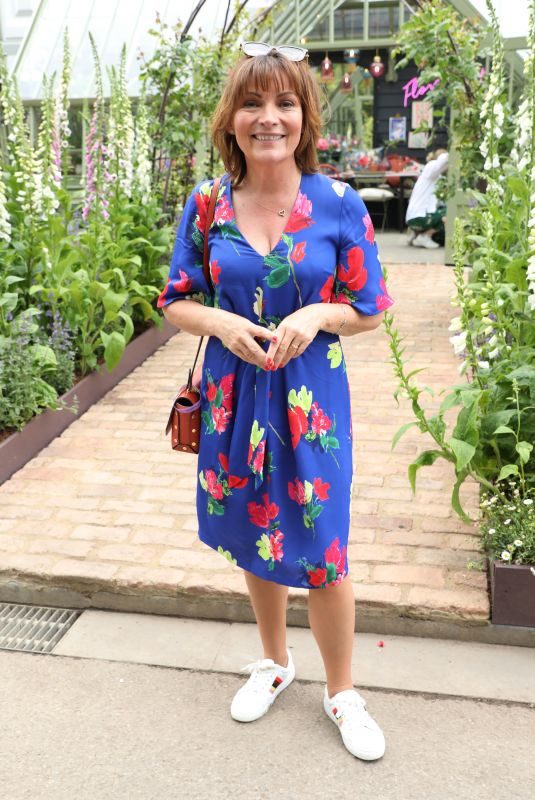 LORRAINE KELLY at RHS Chelsea Flower Show 2019 in London 05/20/2019