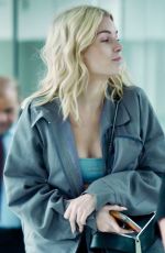 LOTTIE MOSS at Heathrow Airport in London 04/27/2019
