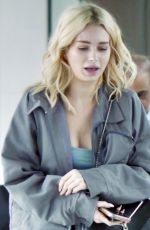 LOTTIE MOSS at Heathrow Airport in London 04/27/2019