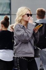 LOTTIE MOSS at Heathrow Airport in London 04/27/2019