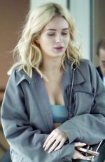 LOTTIE MOSS at Heathrow Airport in London 04/27/2019