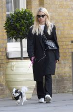 LOTTIE MOSS Out with Her Dog in London 05/07/2019