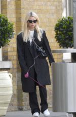 LOTTIE MOSS Out with Her Dog in London 05/07/2019