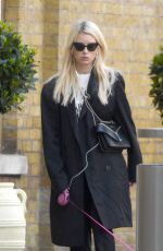 LOTTIE MOSS Out with Her Dog in London 05/07/2019