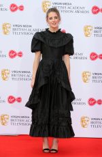 LOUISA HARLAND at Virgin Media British Academy Television Awards 2019 in London 05/12/2019