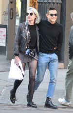 LUCY BOYNTON and Rmi Malek Out in New York 05/08/2019