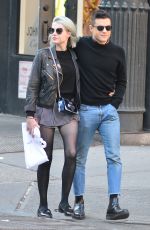 LUCY BOYNTON and Rmi Malek Out in New York 05/08/2019