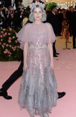 LUCY BOYNTON at 2019 Met Gala in New York 05/06/2019