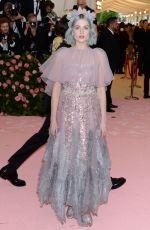 LUCY BOYNTON at 2019 Met Gala in New York 05/06/2019